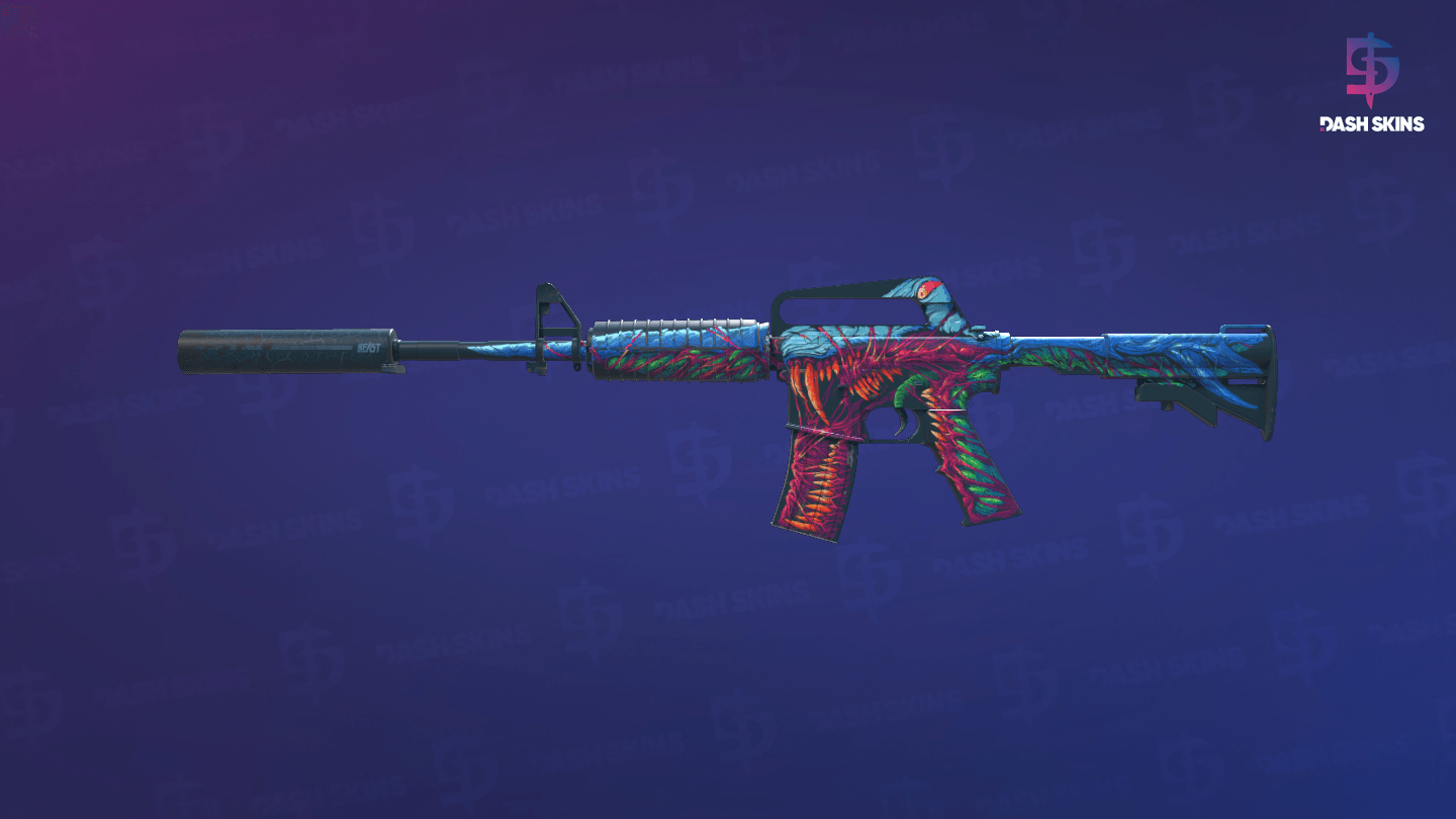 M4A1-S | Hyper Beast (Minimal Wear) Screenshot Playside