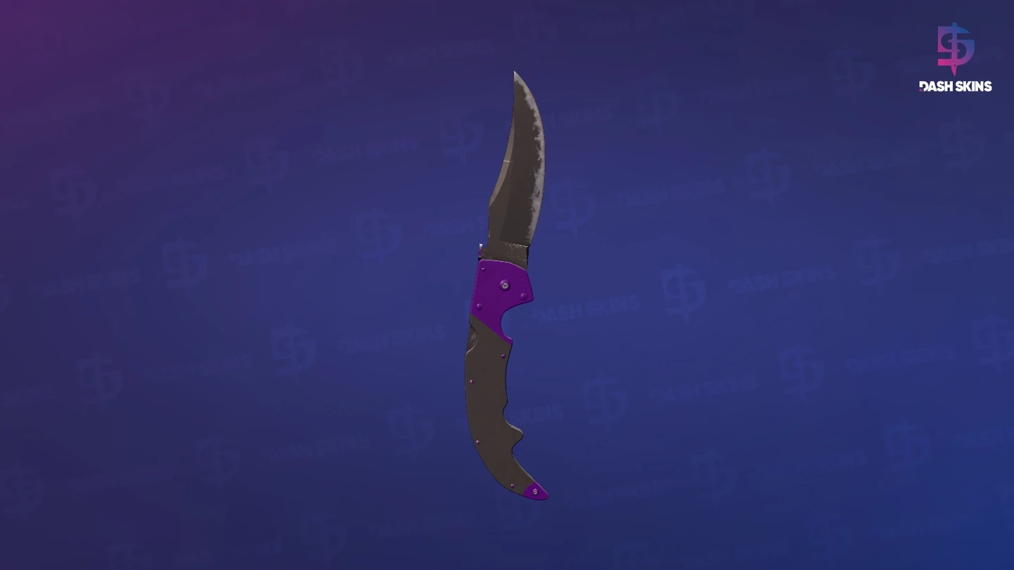 ★ Falchion Knife | Ultraviolet (Field-Tested) Screenshot Playside