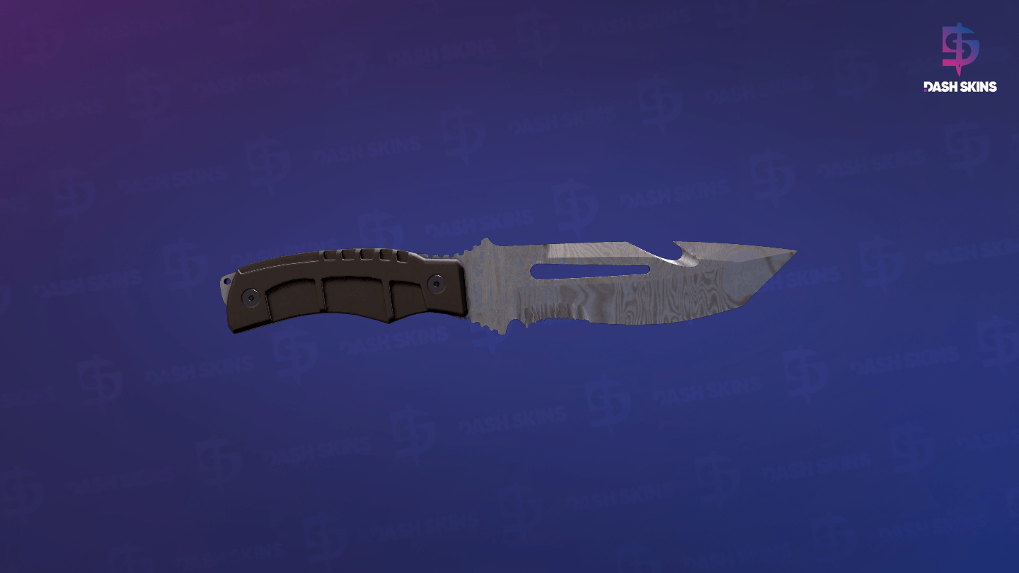 ★ Survival Knife | Damascus Steel (Minimal Wear) Screenshot Playside