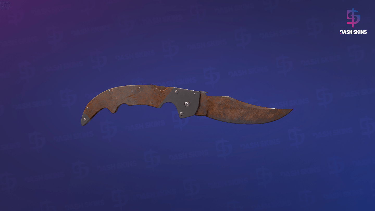 ★ Falchion Knife | Rust Coat (Battle-Scarred) Screenshot Playside