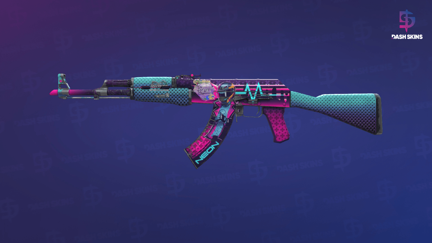 AK-47 | Neon Rider (Field-Tested) Screenshot Playside