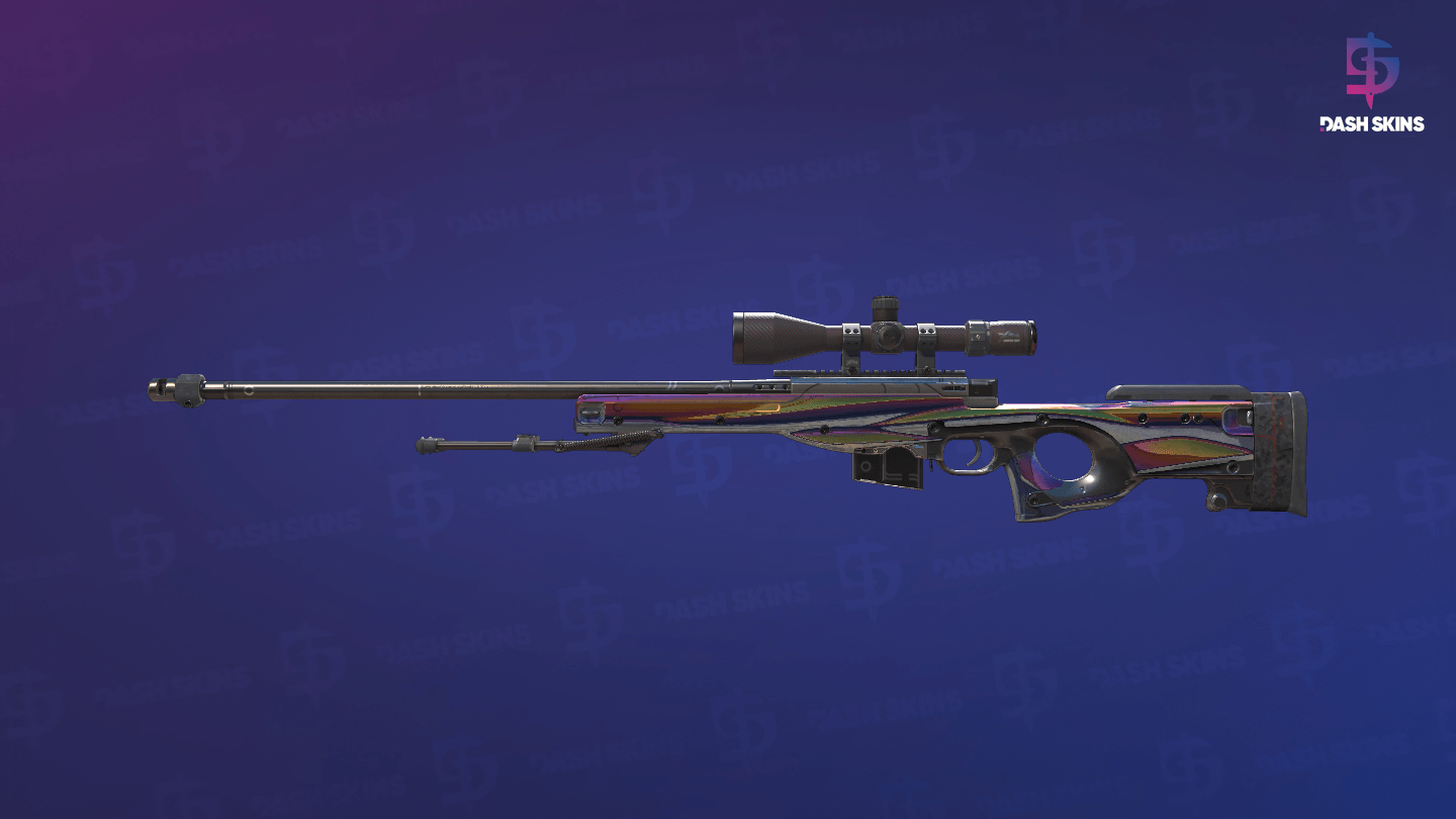 AWP | Chrome Cannon (Well-Worn) Screenshot Playside