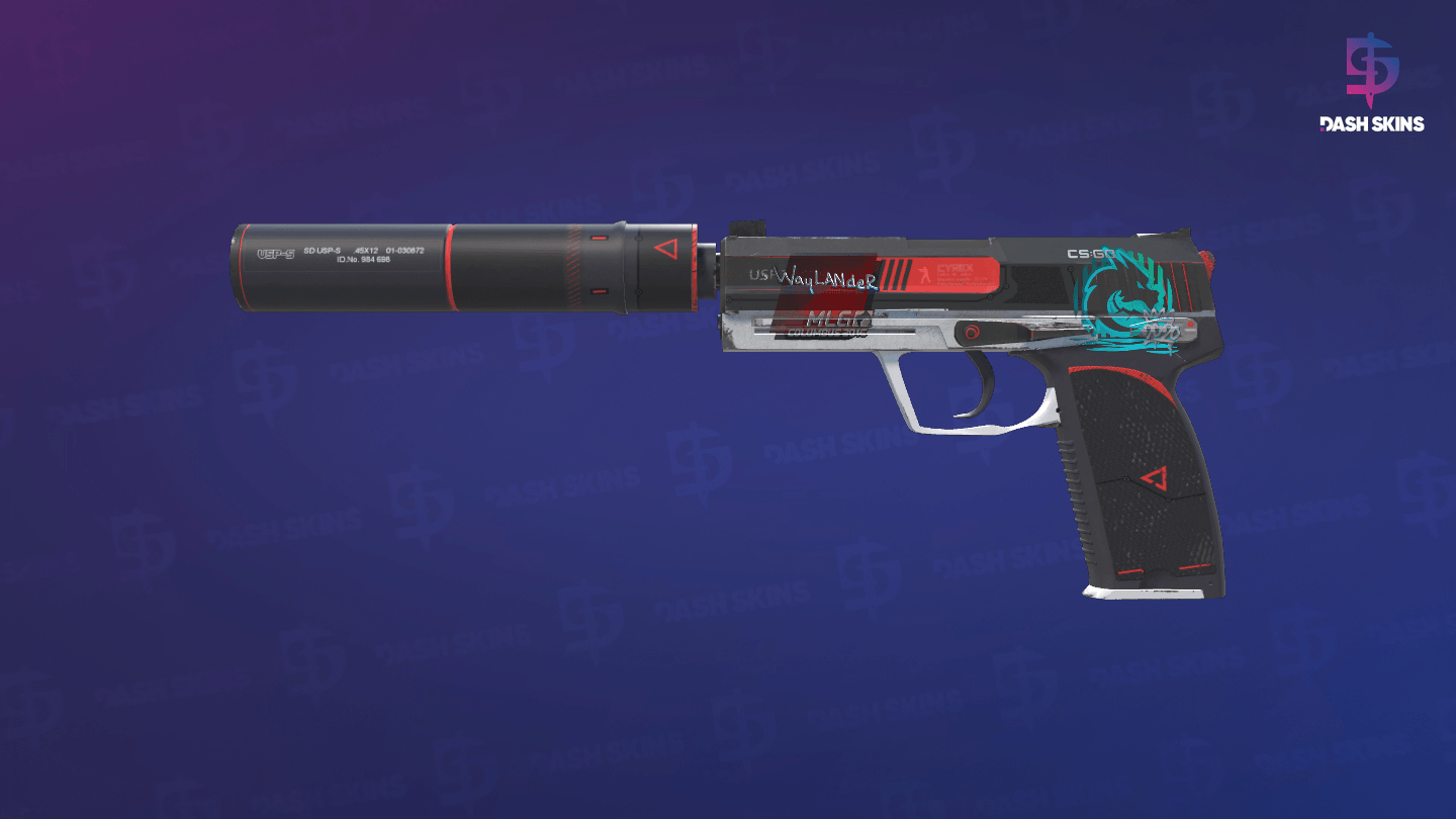 USP-S | Cyrex (Minimal Wear) Screenshot Playside