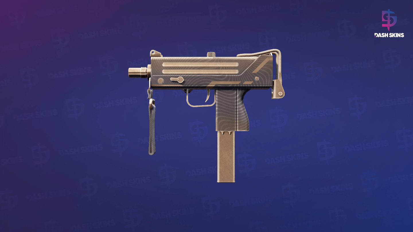 MAC-10 | Echoing Sands (Field-Tested) Screenshot Playside