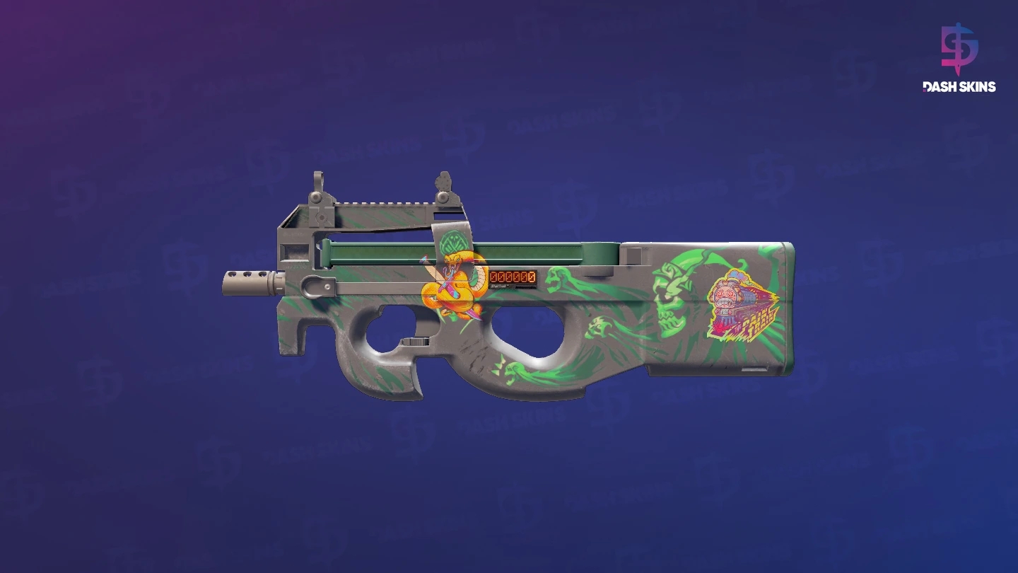 StatTrak™ P90 | Grim (Minimal Wear) Screenshot Playside