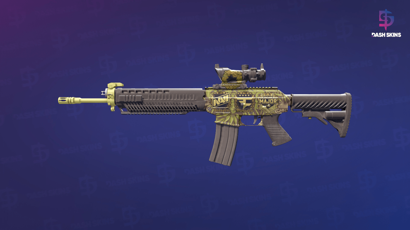 Souvenir SG 553 | Lush Ruins (Factory New) Screenshot Playside