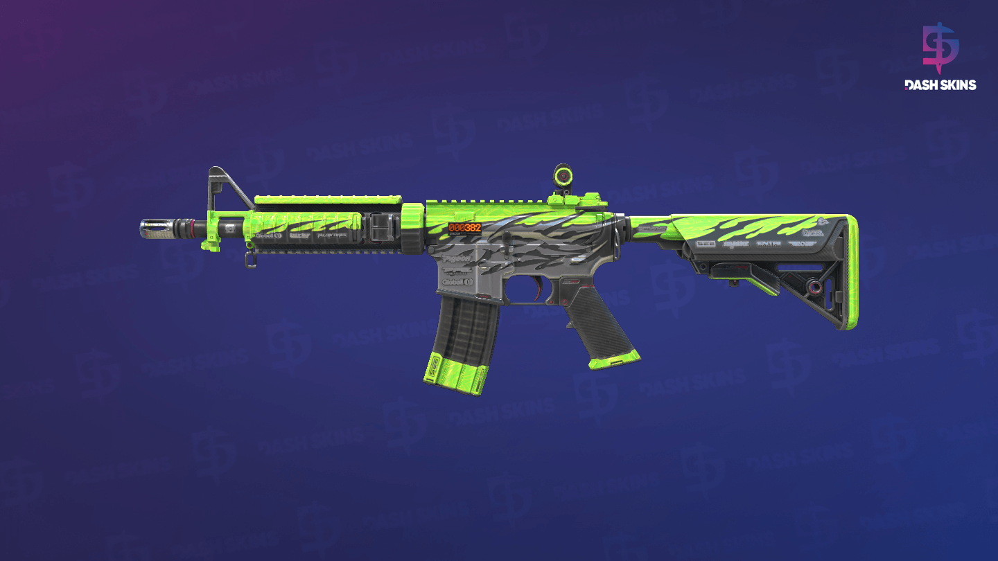 StatTrak™ M4A4 | Full Throttle (Factory New) Screenshot Playside