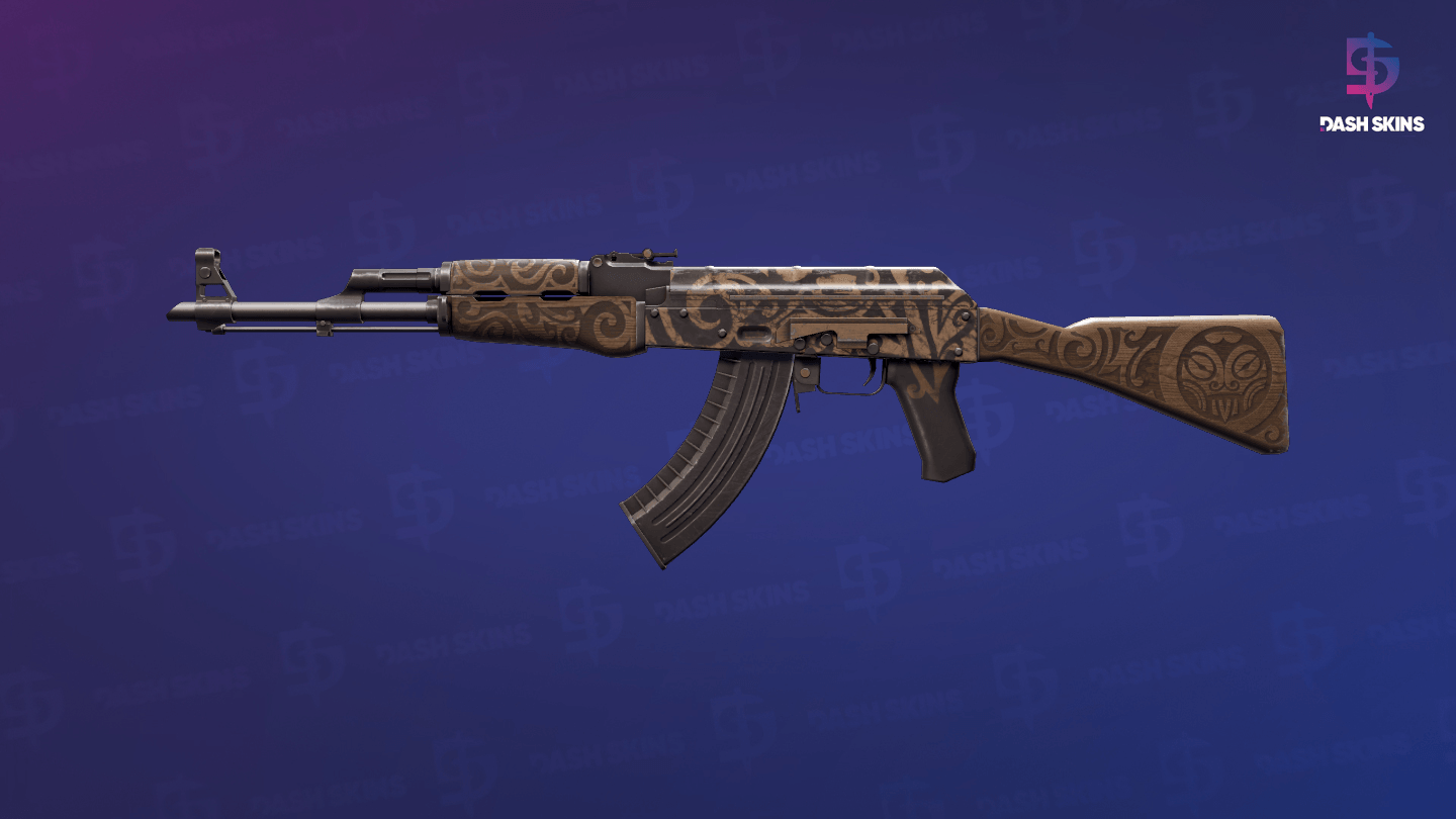 AK-47 | Uncharted (Minimal Wear) Screenshot Playside