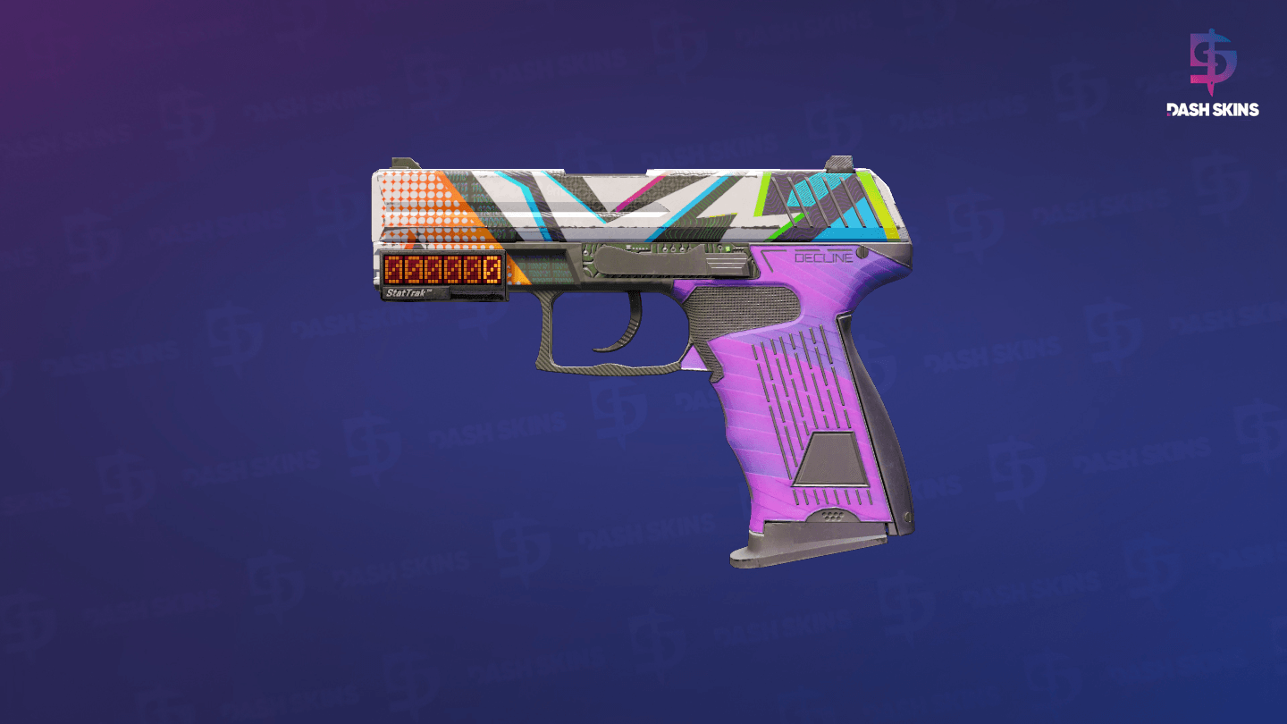 StatTrak™ P2000 | Wicked Sick (Minimal Wear) Screenshot Playside