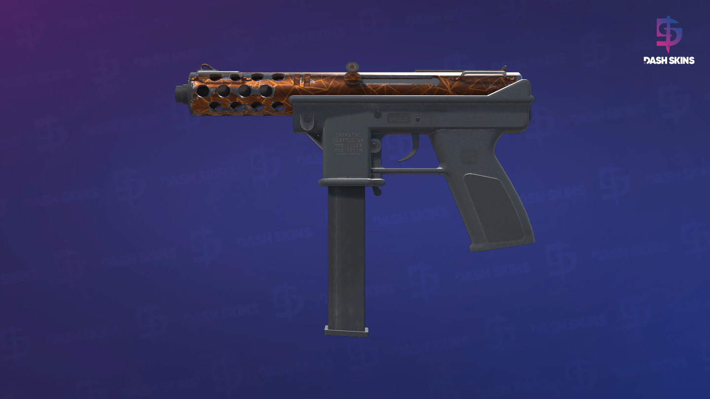 Tec-9 | Red Quartz (Field-Tested) Screenshot Playside