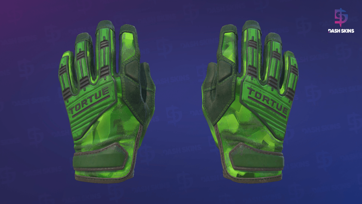 ★ Specialist Gloves | Lime Polycam (Battle-Scarred) Screenshot Playside