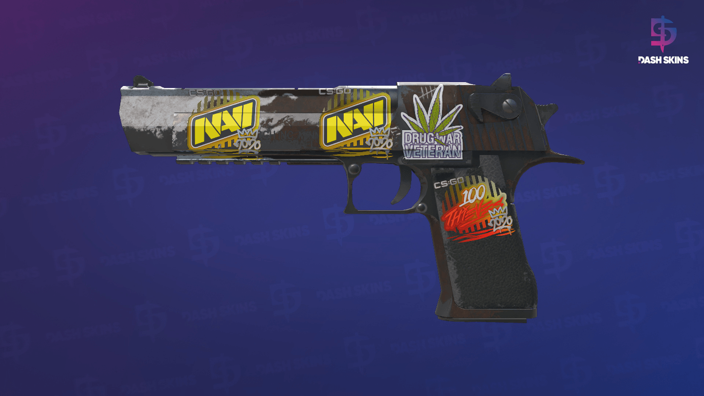Desert Eagle | Oxide Blaze (Well-Worn) Screenshot Playside