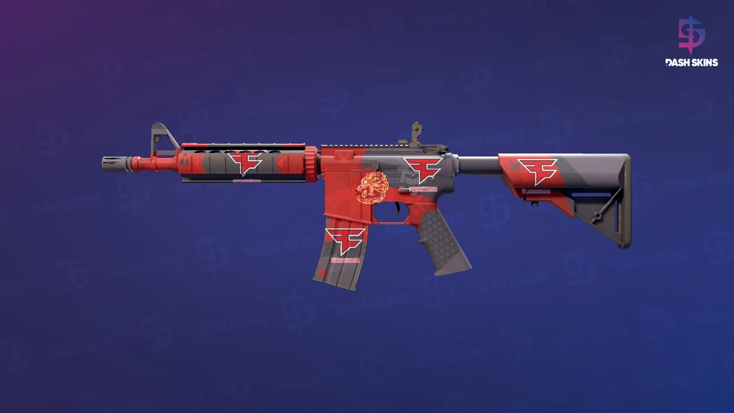M4A4 | Evil Daimyo (Minimal Wear) Screenshot Playside