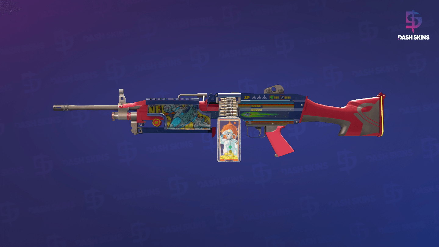 M249 | Nebula Crusader (Factory New) Screenshot Playside