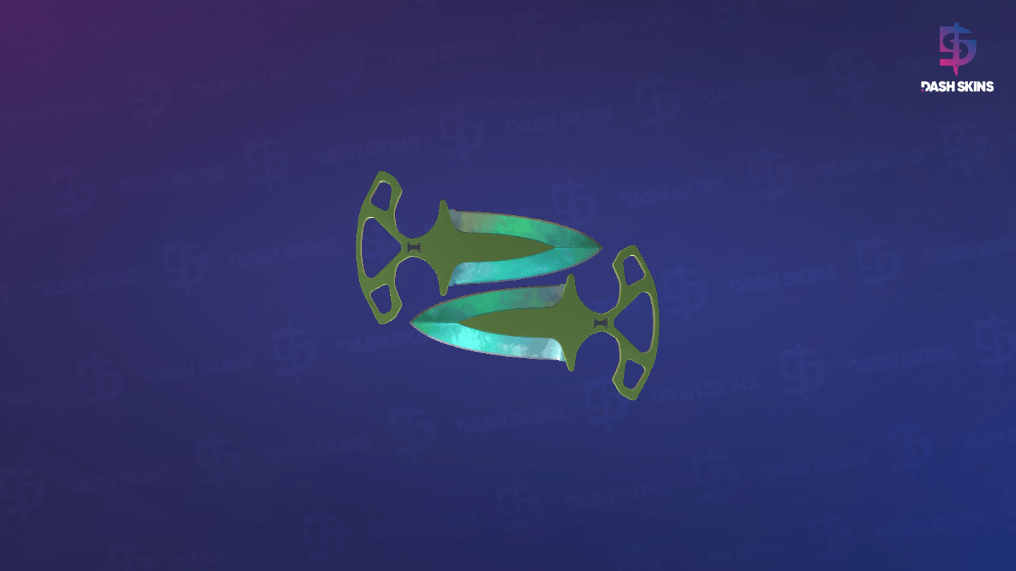 ★ Shadow Daggers | Gamma Doppler (Factory New) - Phase 2 Screenshot Playside