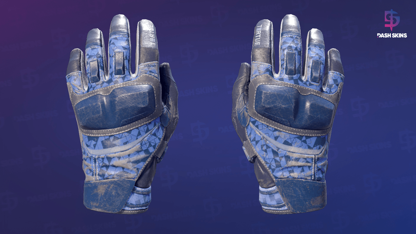 ★ Moto Gloves | Polygon (Well-Worn) Screenshot Playside