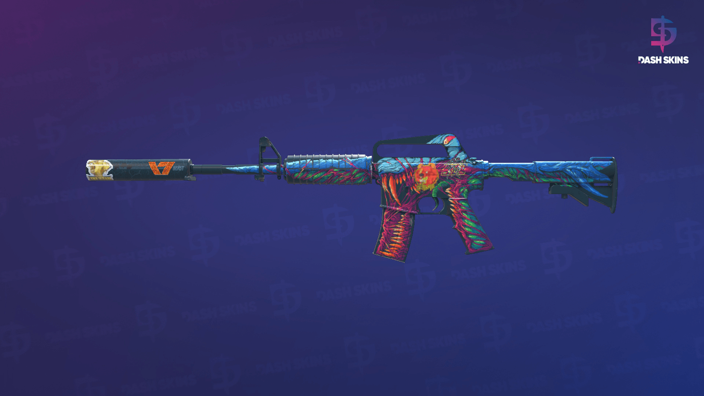 M4A1-S | Hyper Beast (Minimal Wear) Screenshot Playside