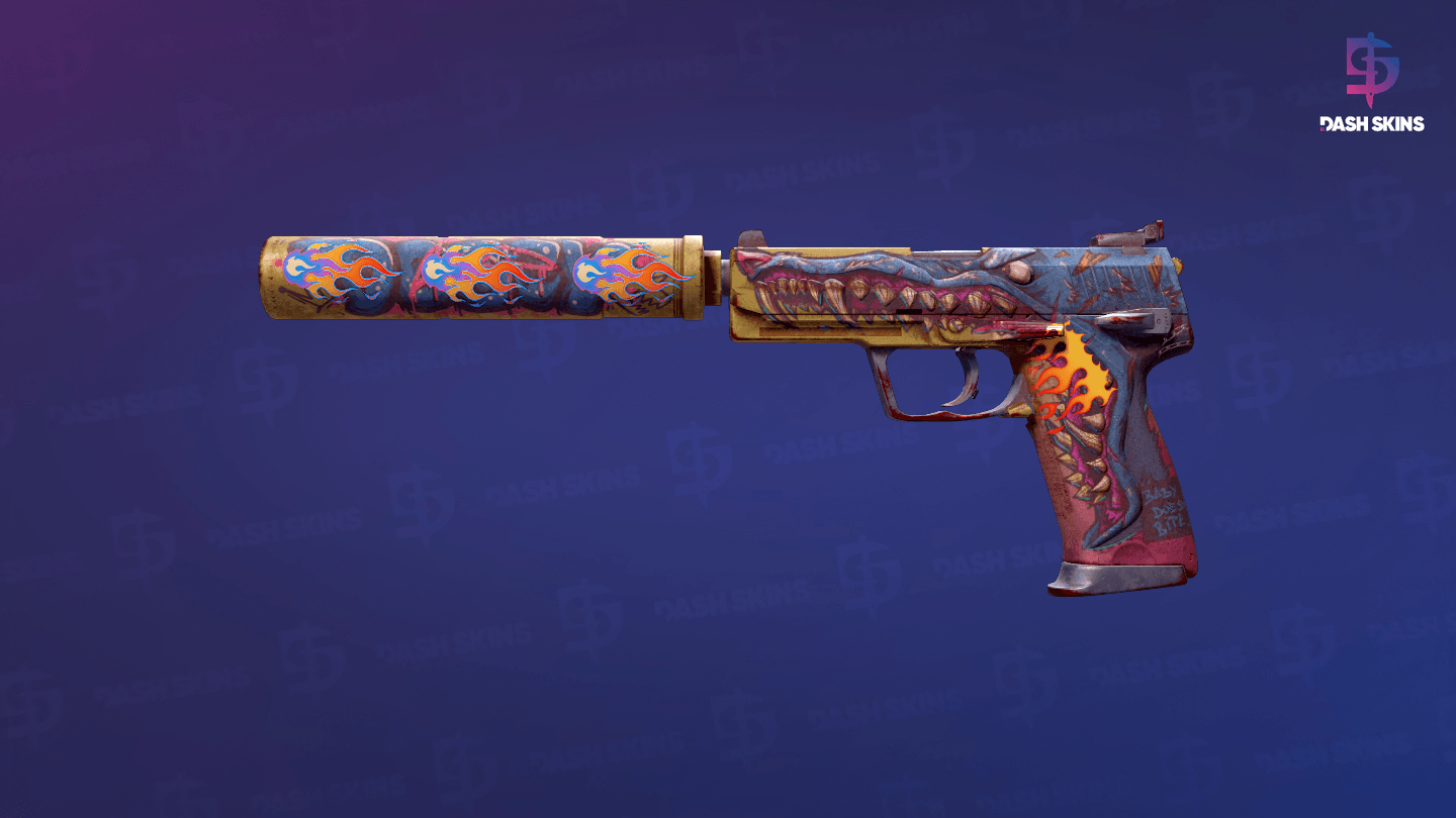 USP-S | Jawbreaker (Battle-Scarred) Screenshot Playside