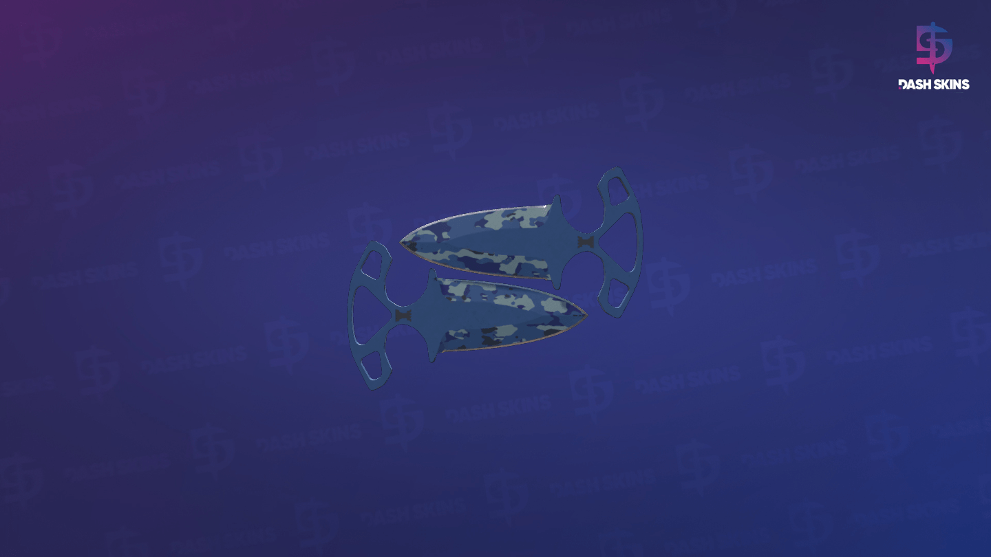 ★ Shadow Daggers | Bright Water (Field-Tested) Screenshot Playside