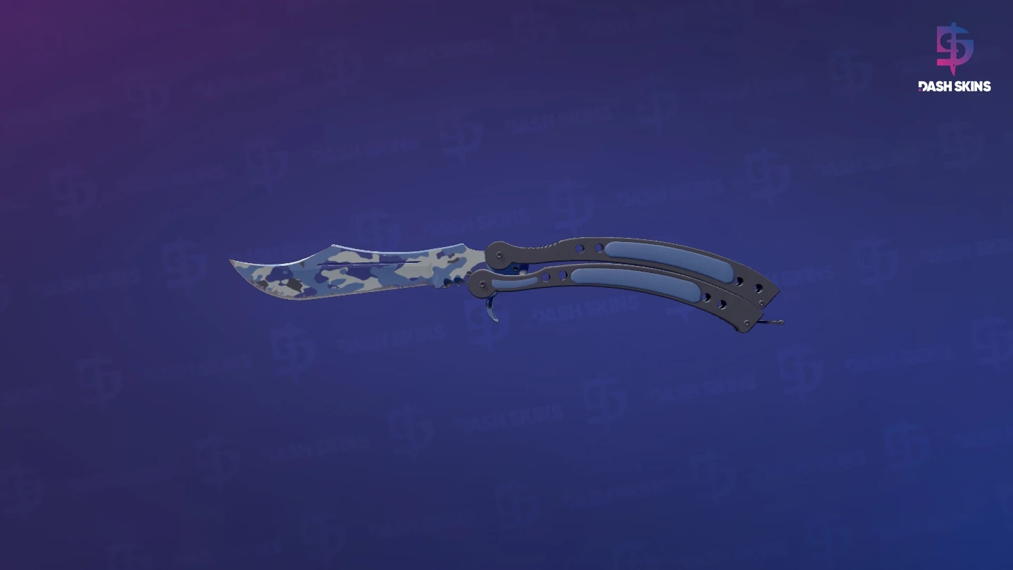 ★ Butterfly Knife | Bright Water (Minimal Wear) Screenshot Playside