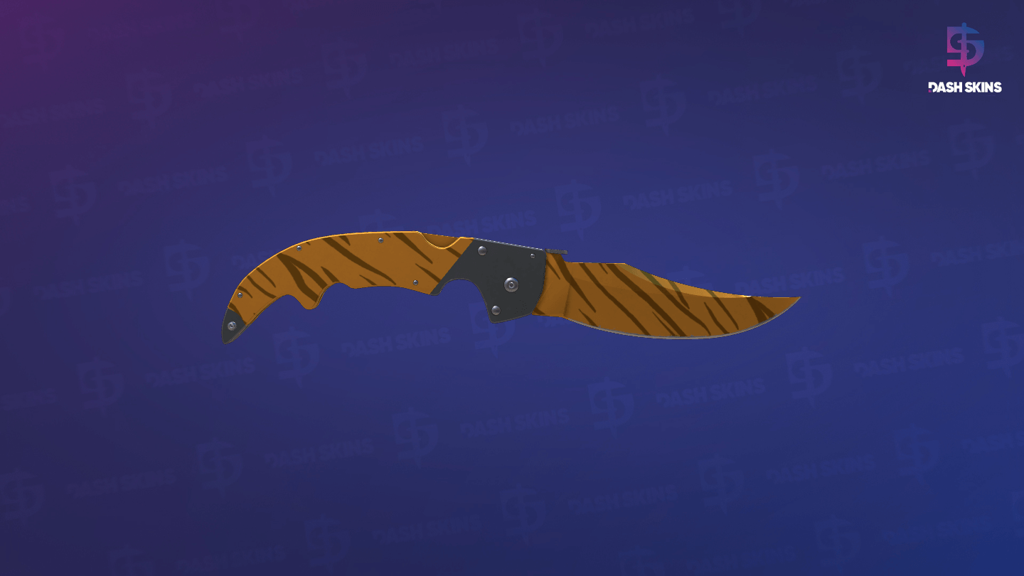 ★ Falchion Knife | Tiger Tooth (Factory New) Screenshot Playside