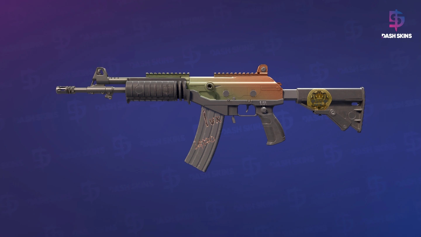 Souvenir Galil AR | Amber Fade (Field-Tested) Screenshot Playside