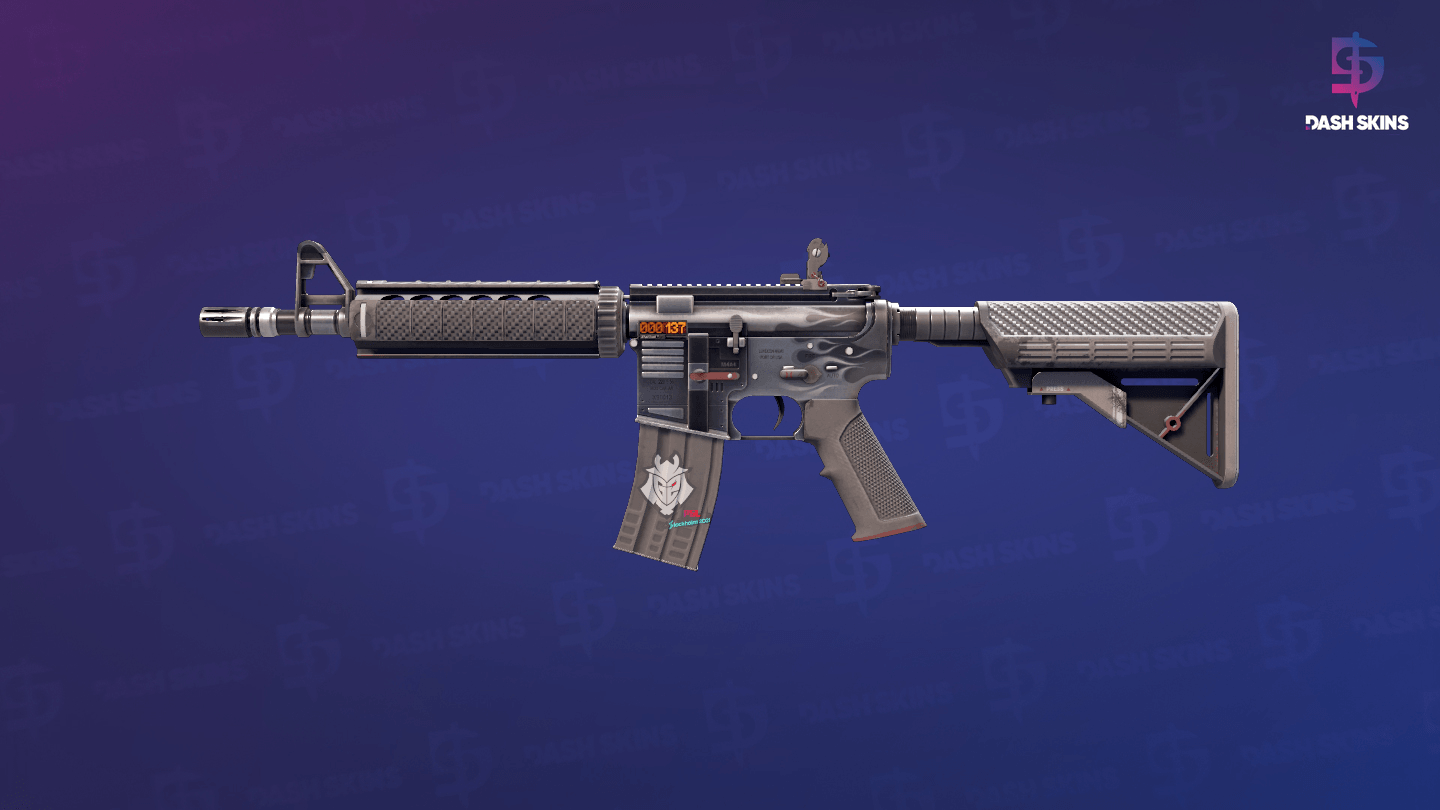 StatTrak™ M4A4 | Magnesium (Field-Tested) Screenshot Playside