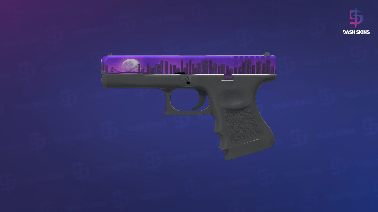 Glock-18 | Moonrise (Minimal Wear) Screenshot Playside