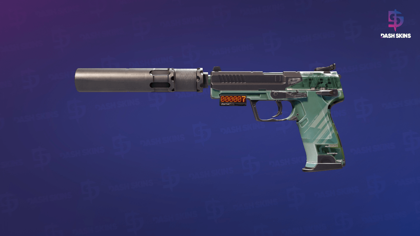 StatTrak™ USP-S | PC-GRN (Minimal Wear) Screenshot Playside