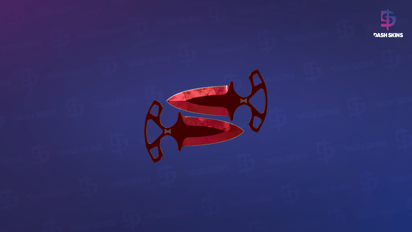 ★ Shadow Daggers | Doppler (Factory New) - Ruby Screenshot Playside