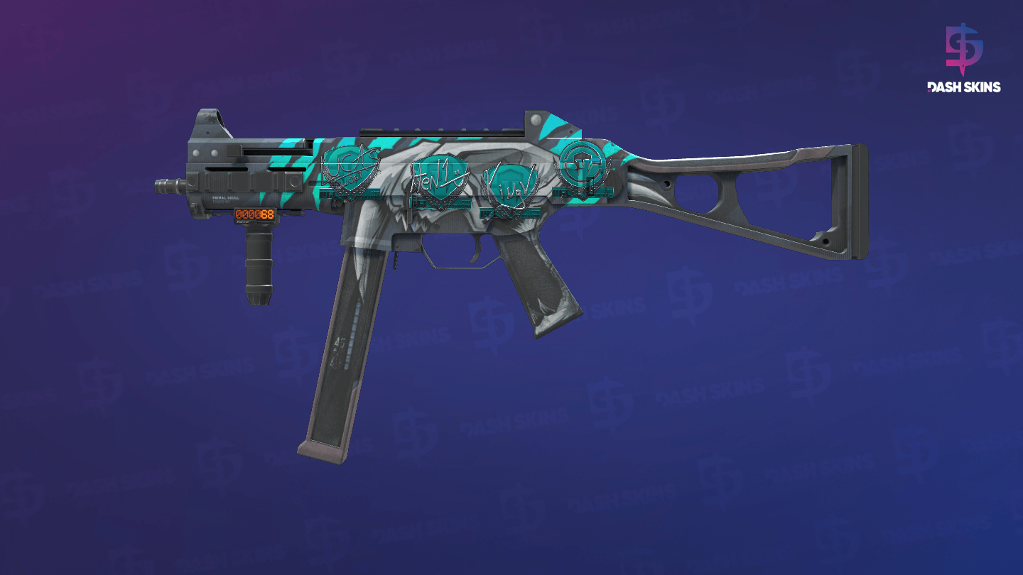 StatTrak™ UMP-45 | Primal Saber (Field-Tested) Screenshot Playside