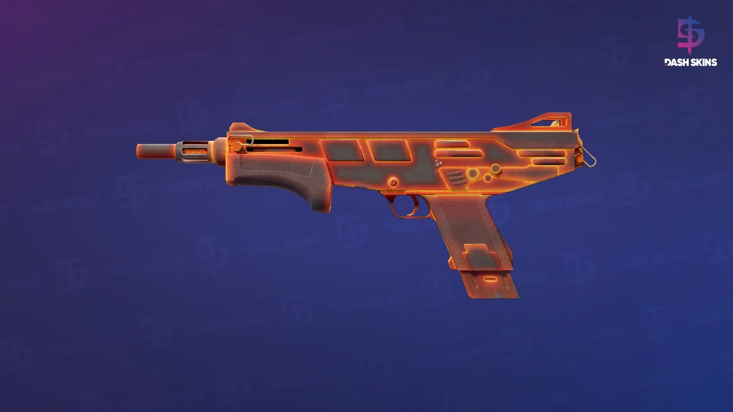 MAG-7 | Heat (Well-Worn) Screenshot Playside