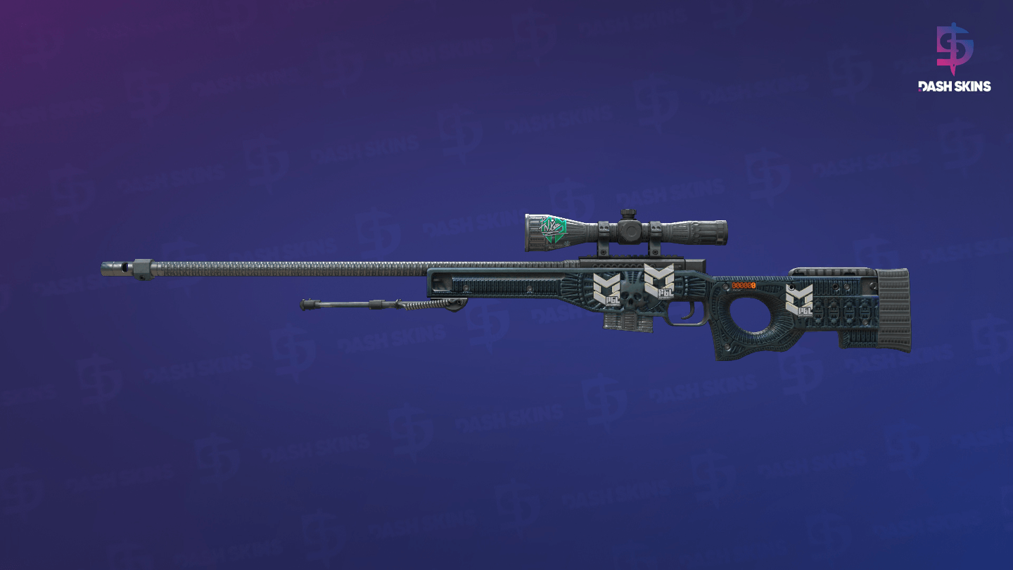 StatTrak™ AWP | Exoskeleton (Battle-Scarred) Screenshot Playside