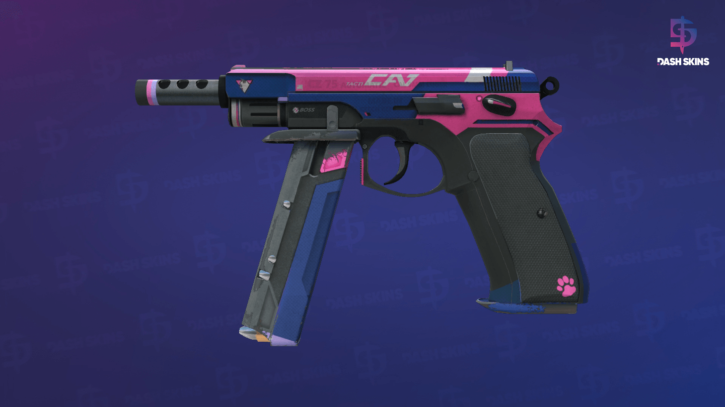 CZ75-Auto | Tacticat (Field-Tested) Screenshot Playside