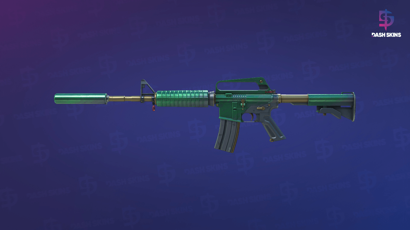 M4A1-S | Electrum (Minimal Wear) Screenshot Playside