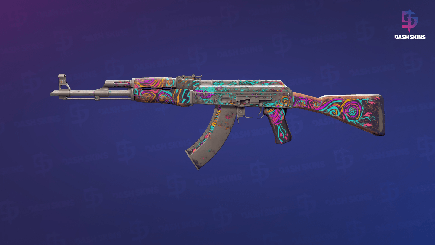 AK-47 | Nightwish (Battle-Scarred) Screenshot Playside