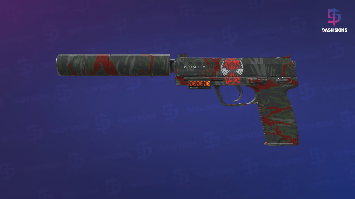 StatTrak™ USP-S | Blood Tiger (Minimal Wear) Screenshot Playside