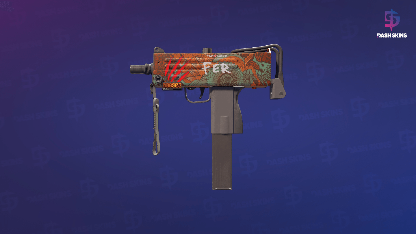 StatTrak™ MAC-10 | Last Dive (Field-Tested) Screenshot Playside