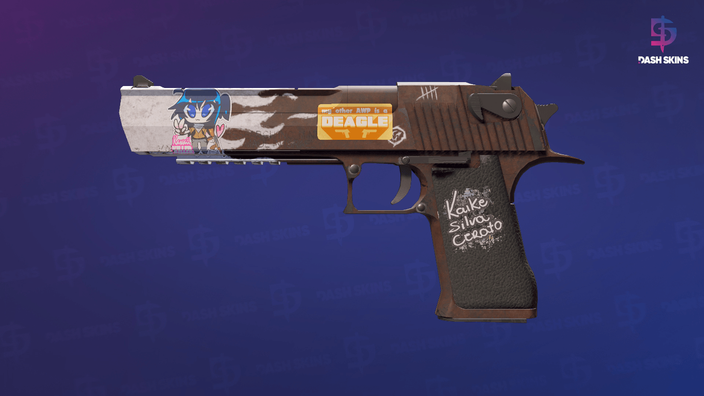 Desert Eagle | Oxide Blaze (Minimal Wear) Screenshot Playside