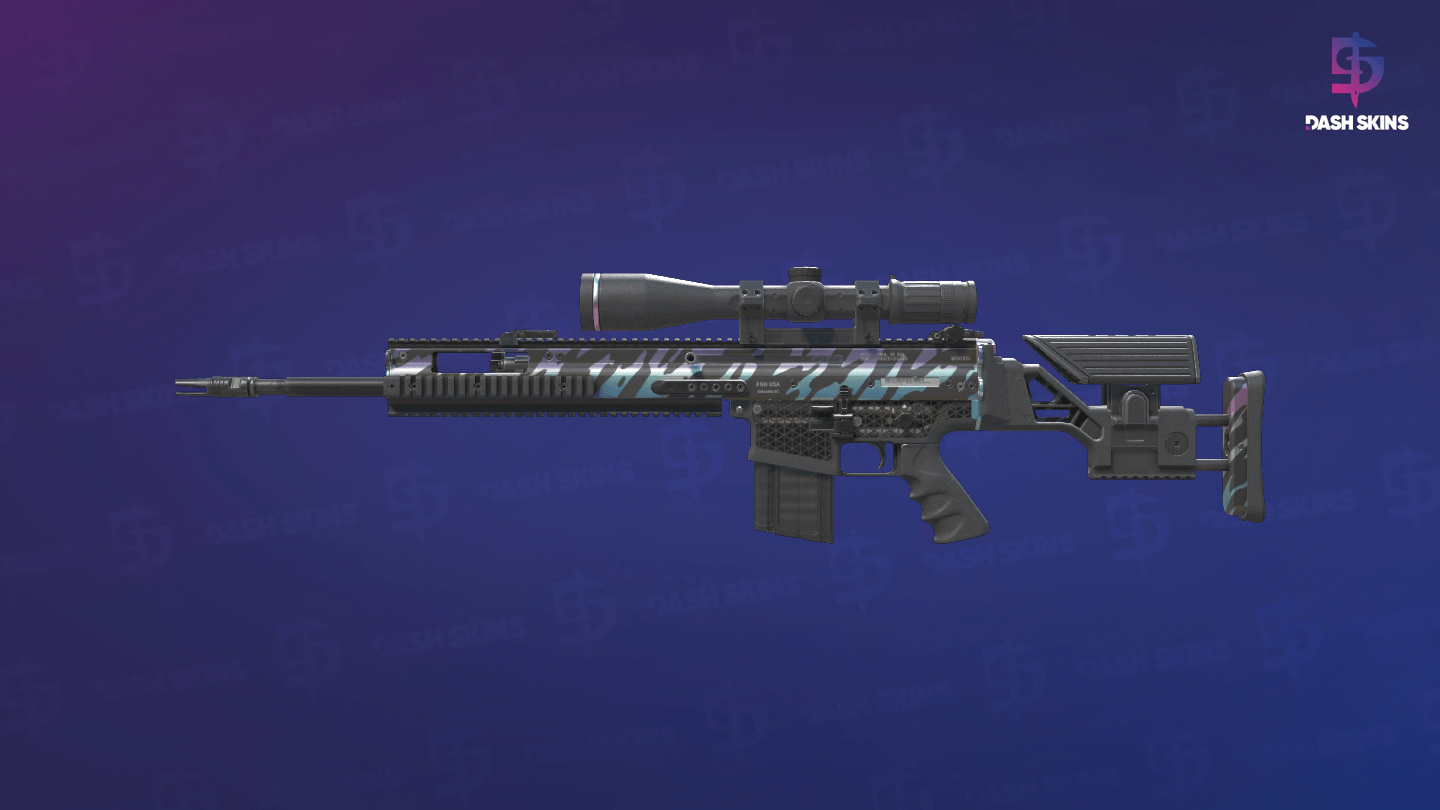 SCAR-20 | Caged (Minimal Wear) Screenshot Playside