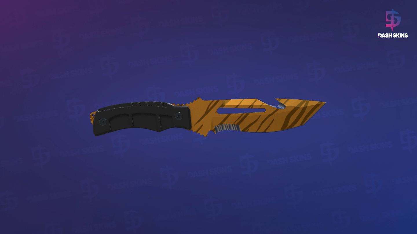 ★ Survival Knife | Tiger Tooth (Factory New) Screenshot Playside