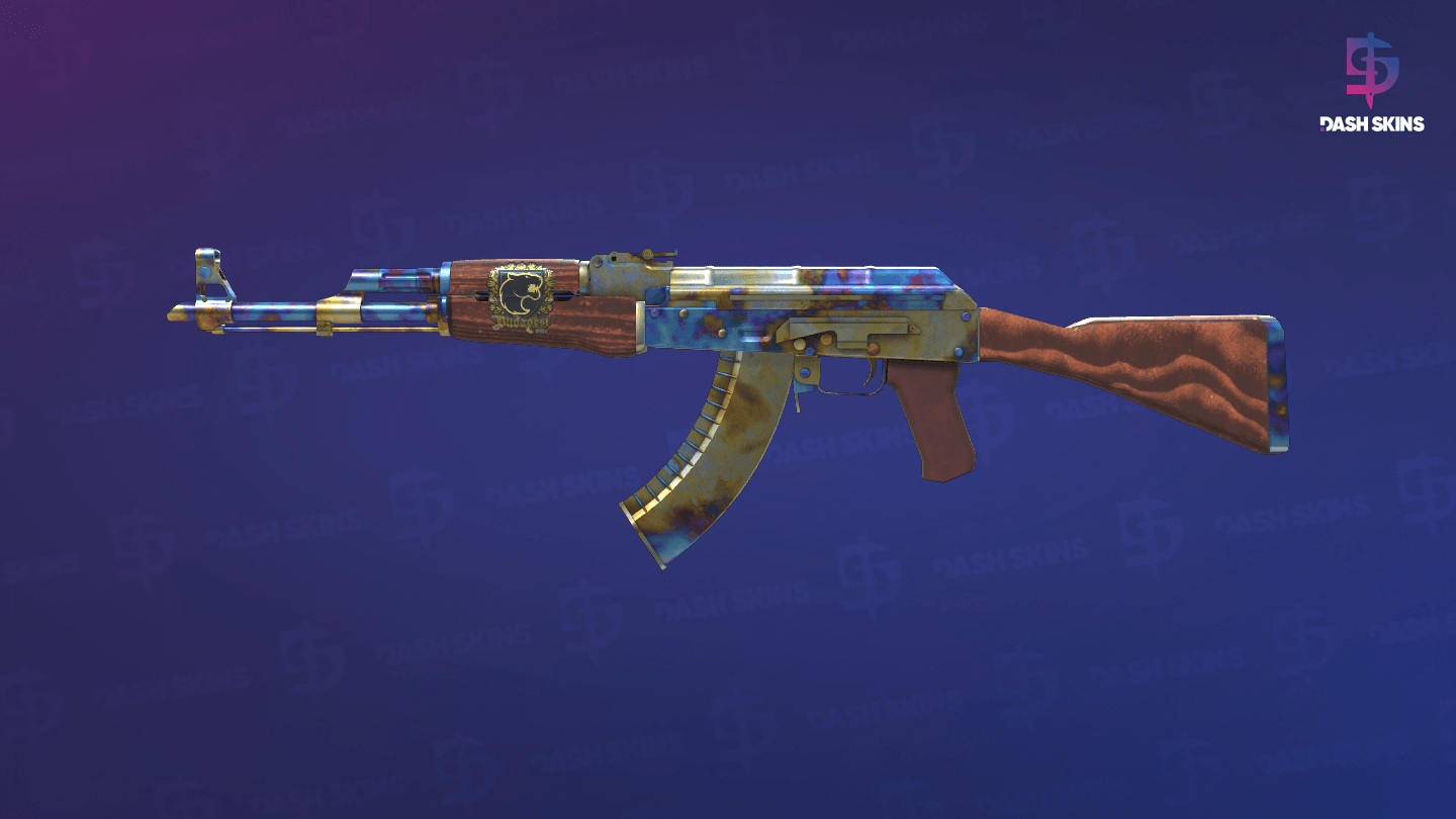 AK-47 | Case Hardened (Minimal Wear) Screenshot Playside