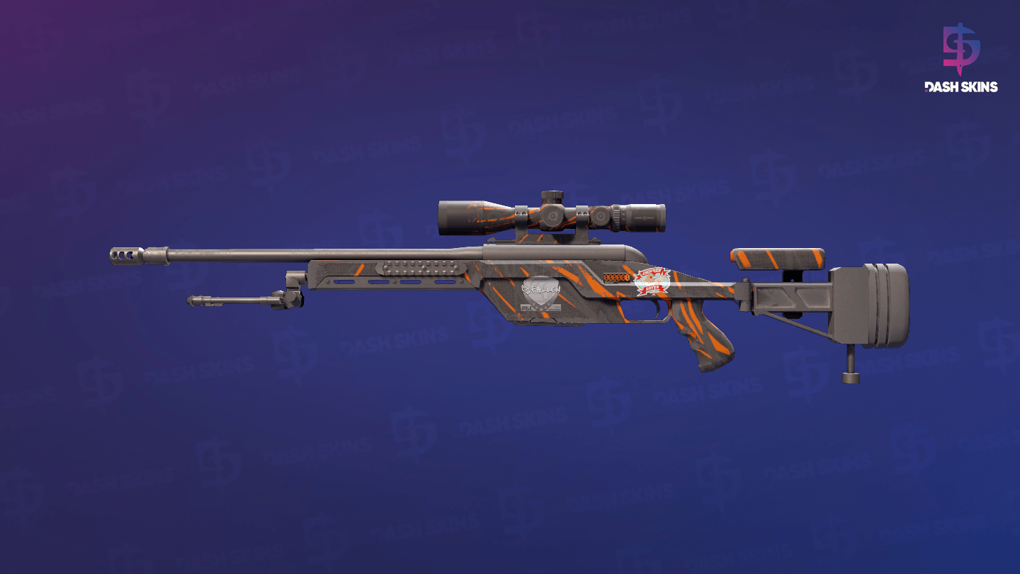 StatTrak™ SSG 08 | Slashed (Field-Tested) Screenshot Playside