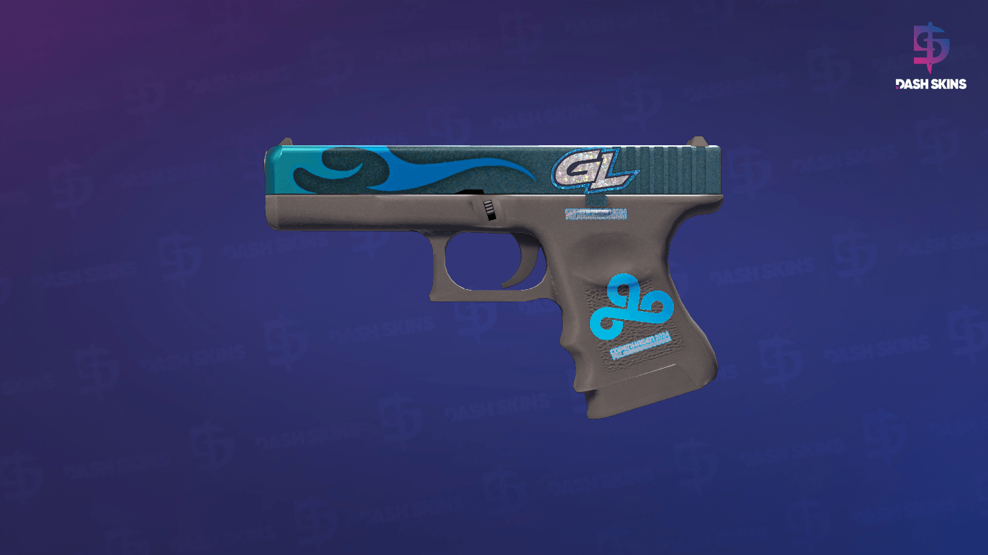 Glock-18 | Bunsen Burner (Minimal Wear) Screenshot Playside