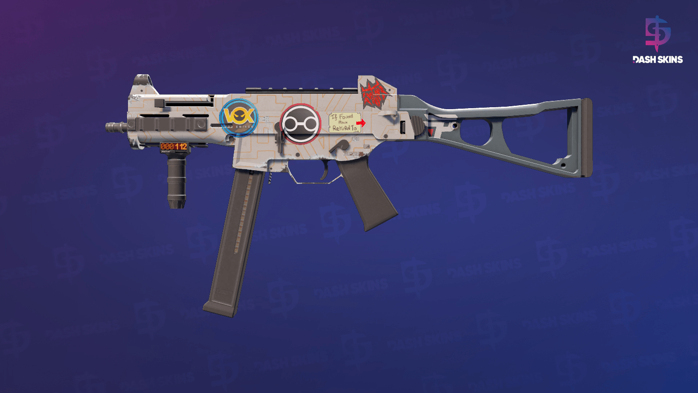 StatTrak™ UMP-45 | Labyrinth (Field-Tested) Screenshot Playside