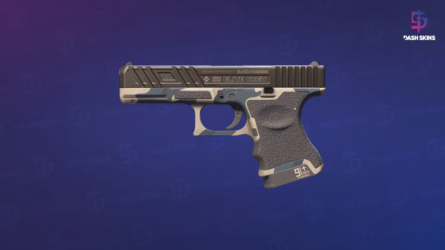 Glock-18 | Winterized (Minimal Wear) Screenshot Playside
