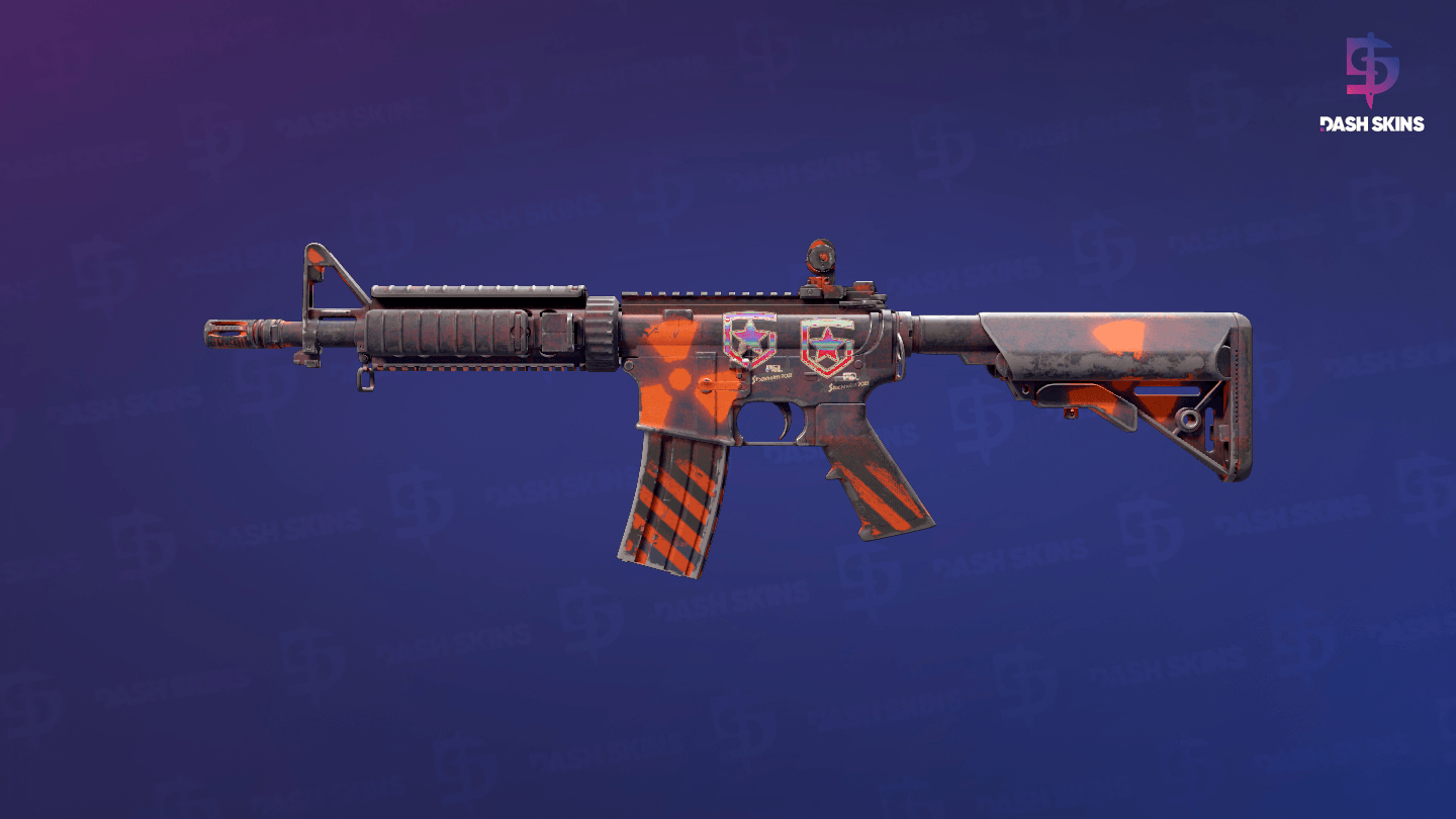 M4A4 | Radiation Hazard (Field-Tested) Screenshot Playside