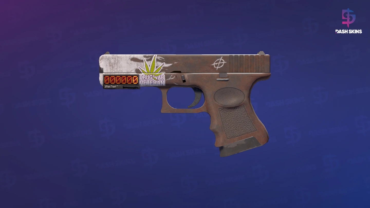 StatTrak™ Glock-18 | Oxide Blaze (Minimal Wear) Screenshot Playside