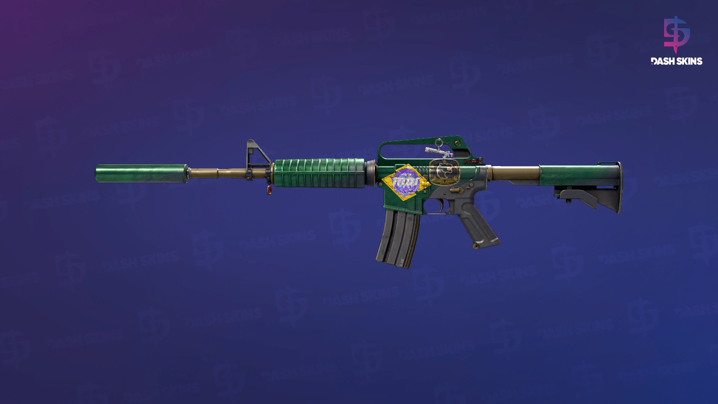 M4A1-S | Electrum (Well-Worn) Screenshot Playside