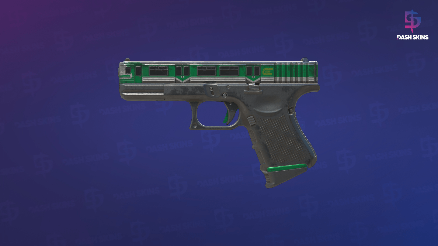 Glock-18 | Green Line (Field-Tested) Screenshot Playside